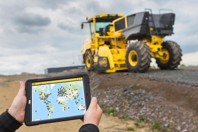 Always in the picture with BOMAG TELEMATICS.